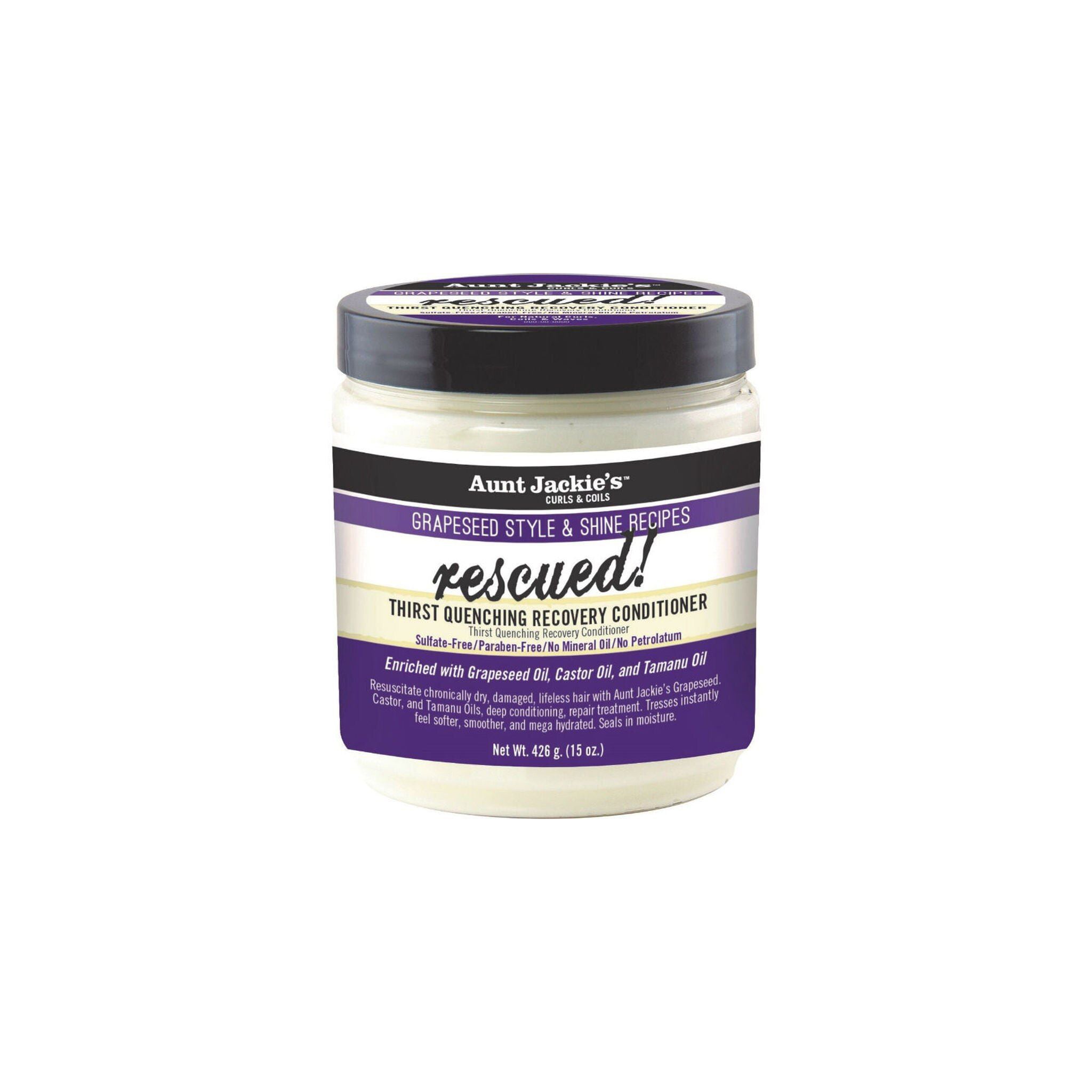 Aunt Jackie's Rescued Thirst Quenching Recovery Conditioner (426g). 