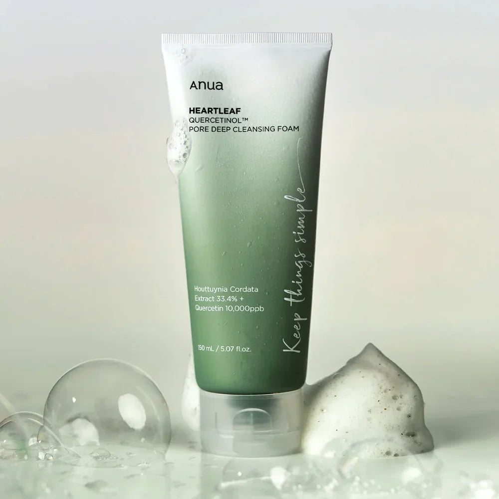 Anua Heartleaf Quercetinol Pore Deep Cleansing Foam 150ml