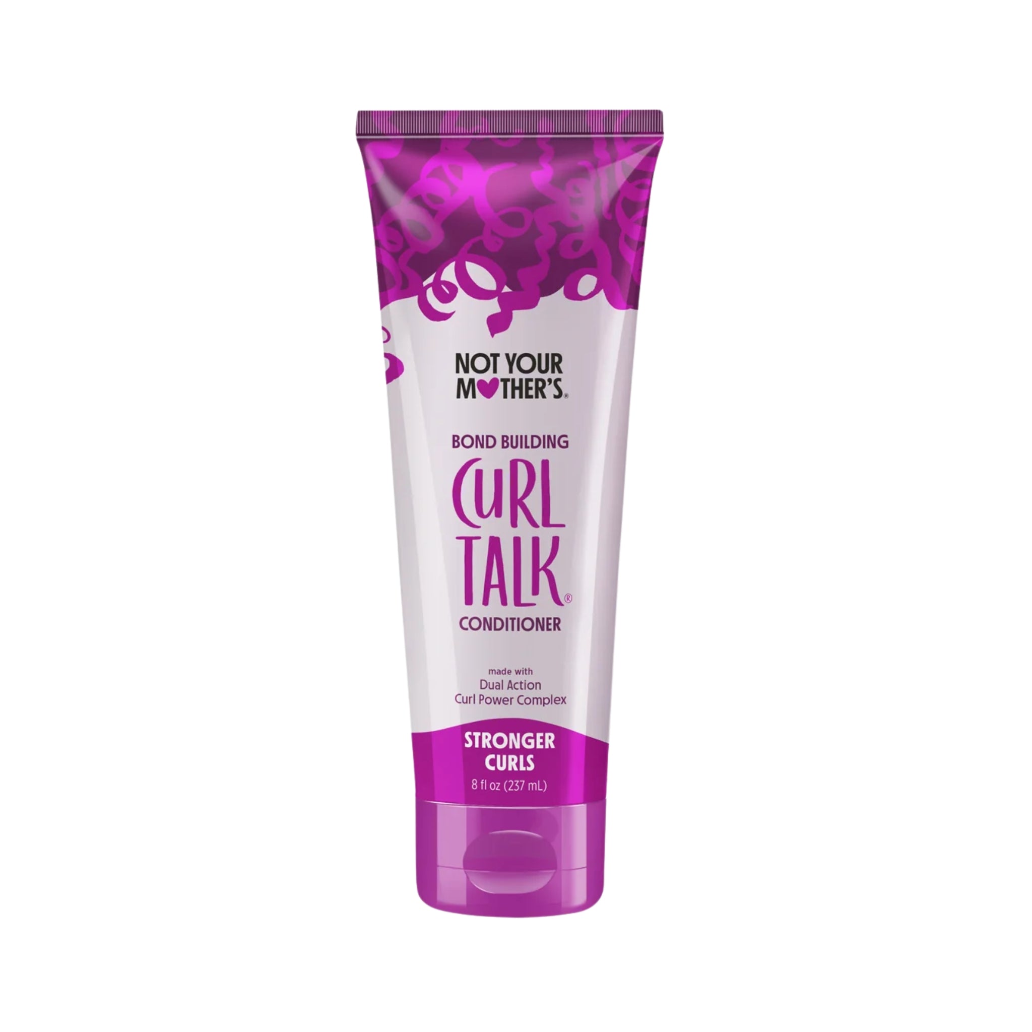 Not Your Mother's Curl Talk bond building conditioner, lilla tube med 8 fl oz til stærkere krøller.