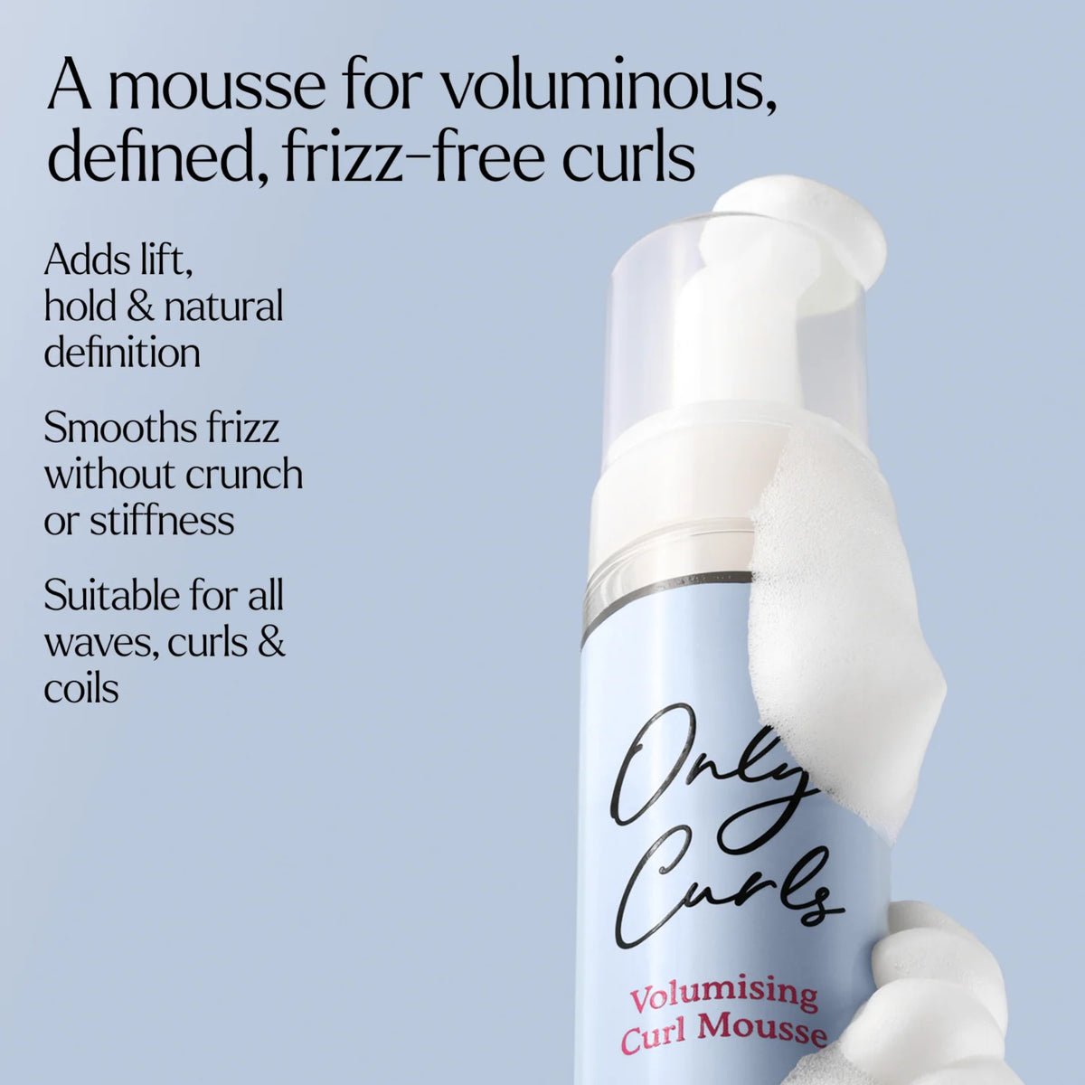 Only Curls Volumising Curl Mousse 200ml