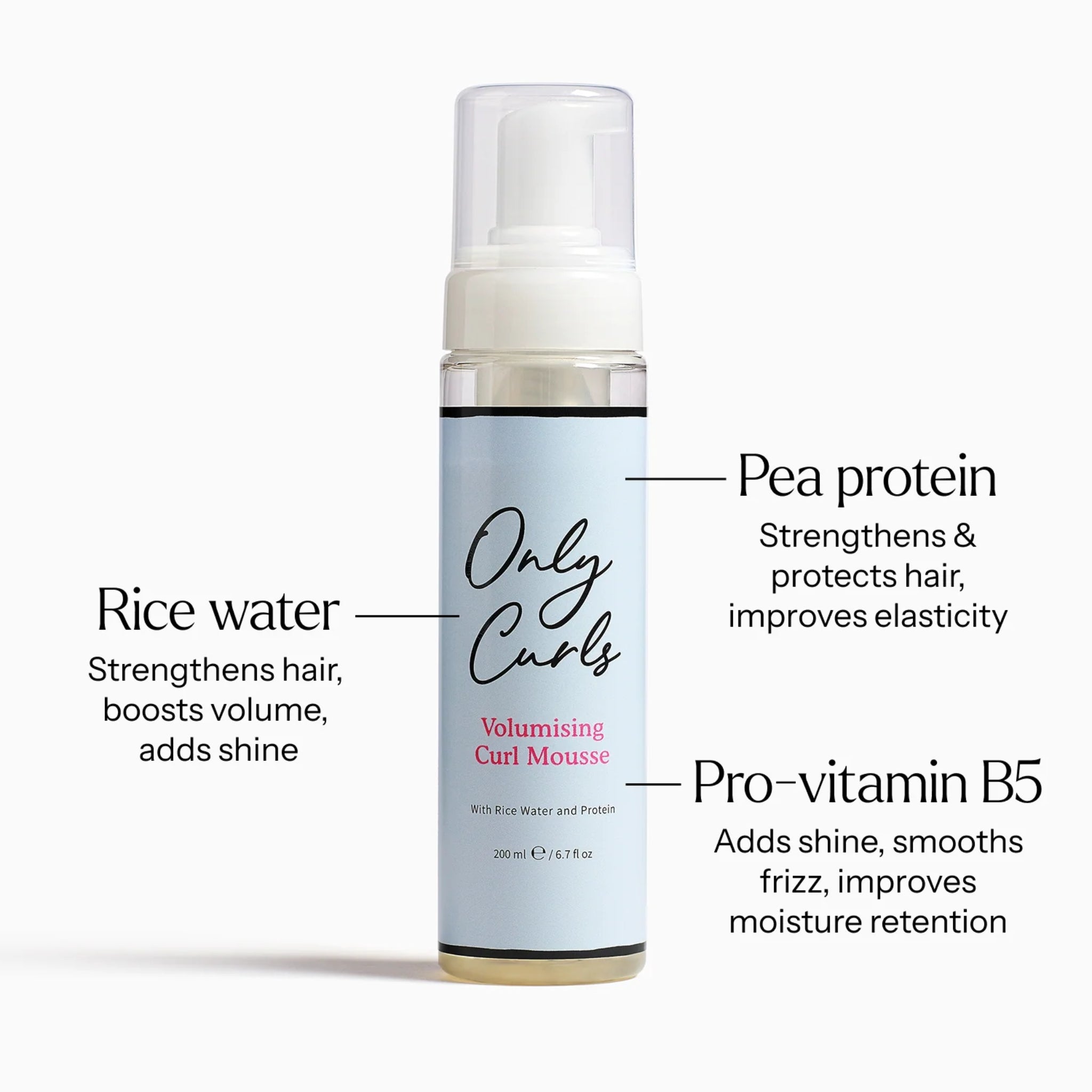 Only Curls Volumising Curl Mousse 200ml