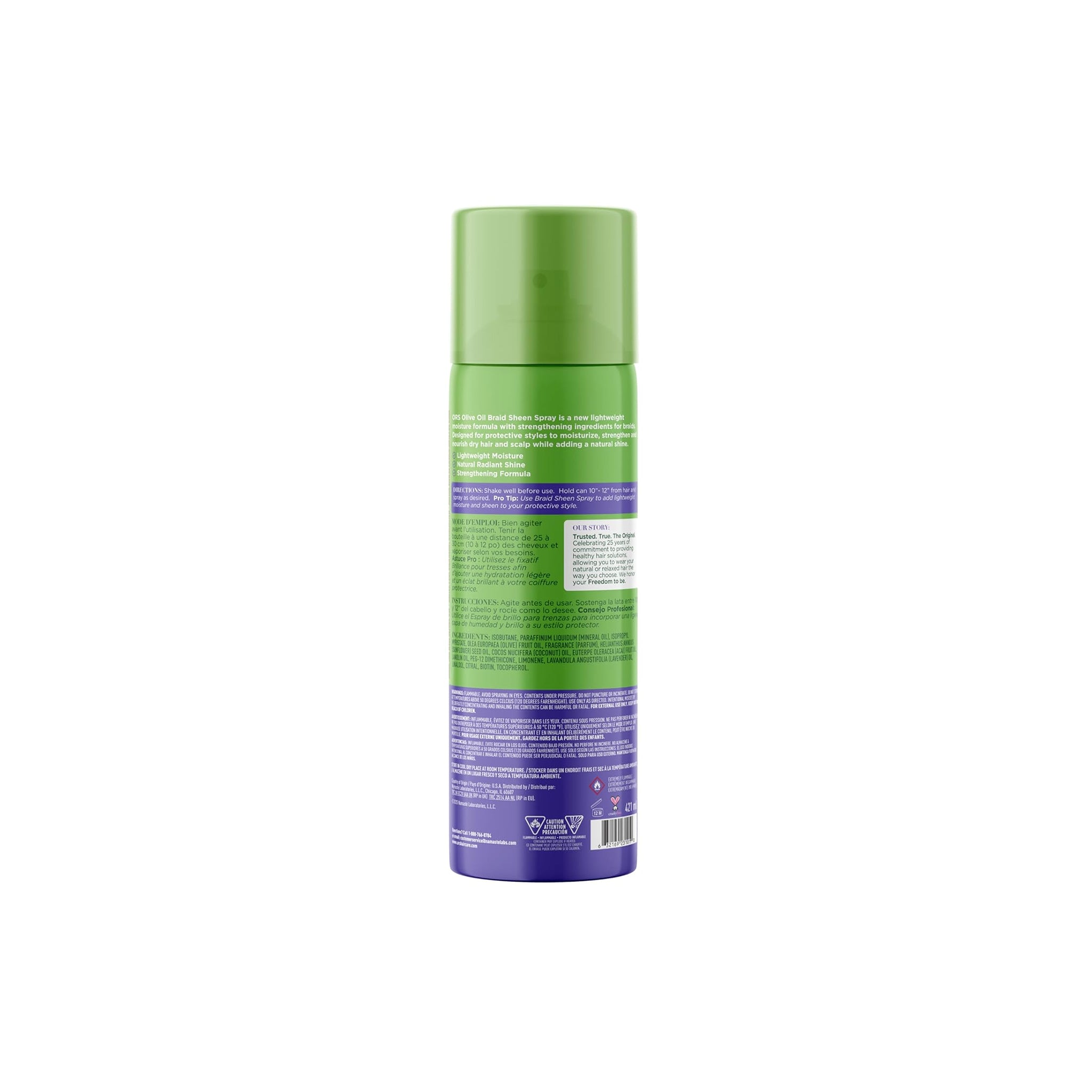 ORS Olive Oil Braidzone Braid Sheen Spray 421ml