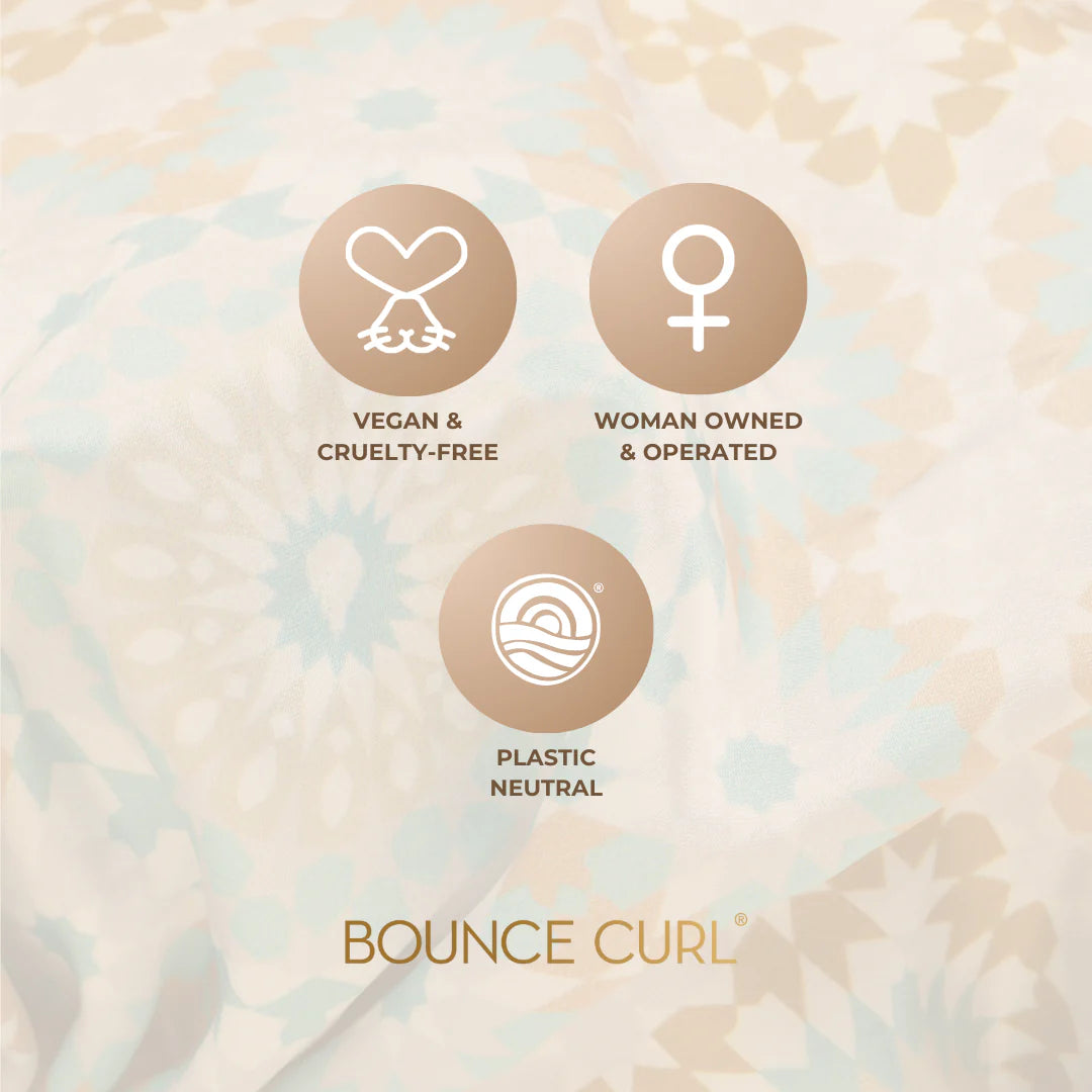 Bounce Curl Reversible Satin Hair Bonnet