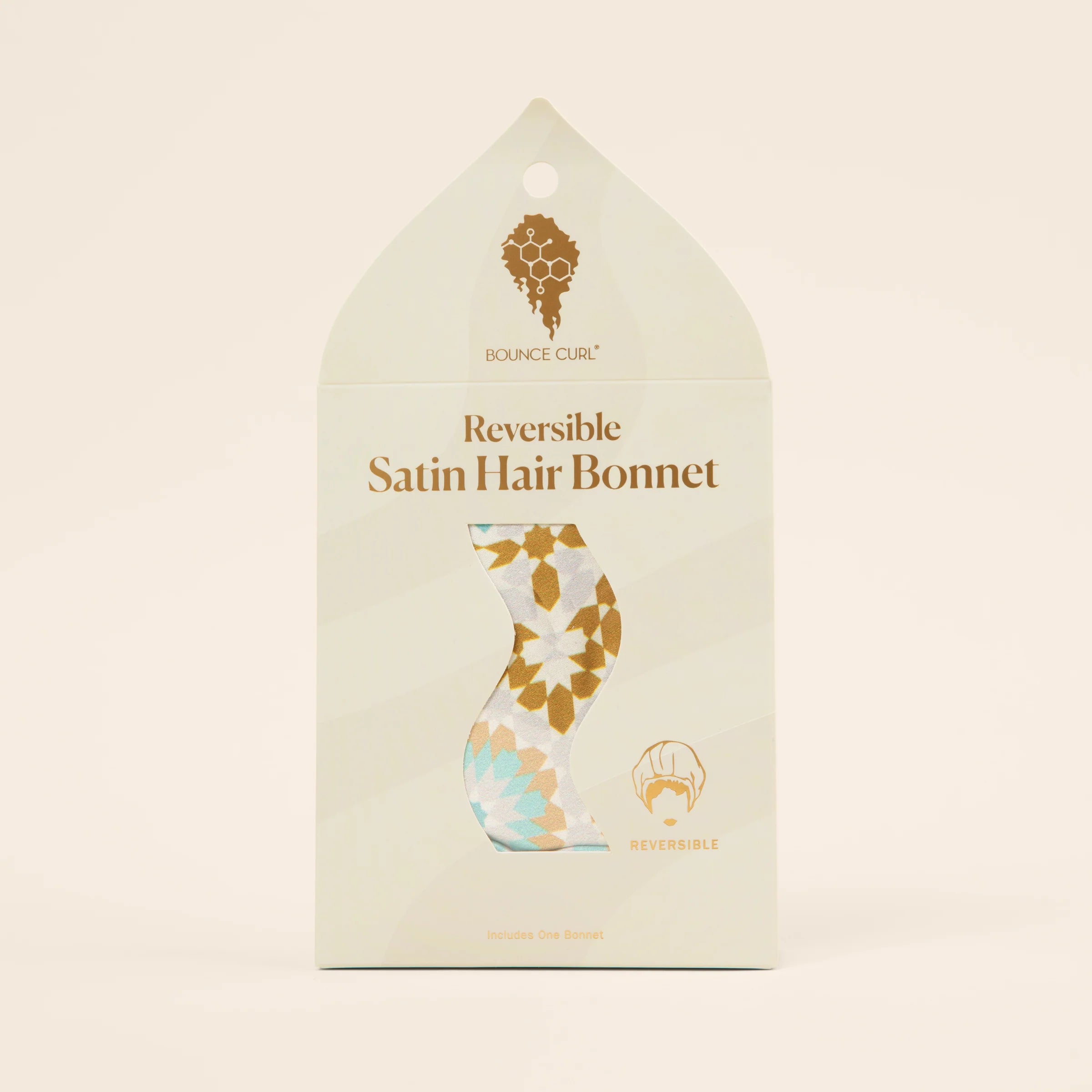 Bounce Curl Reversible Satin Hair Bonnet