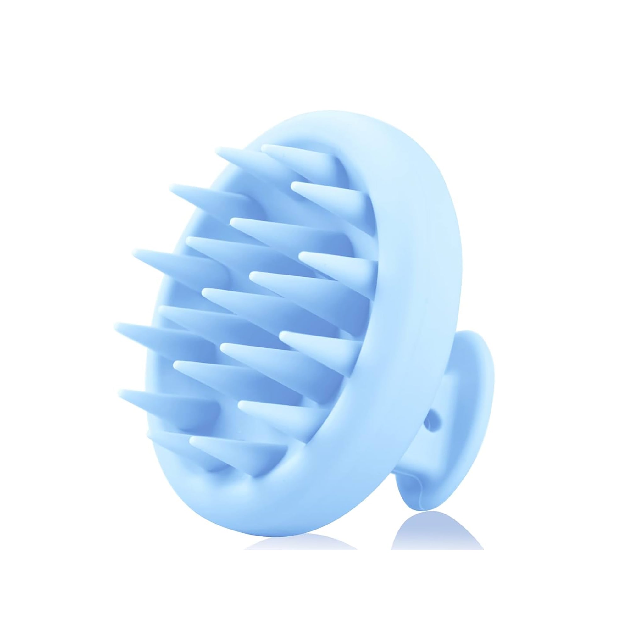 Kopfhautmassagegerät Shampoo Pinsel Blau